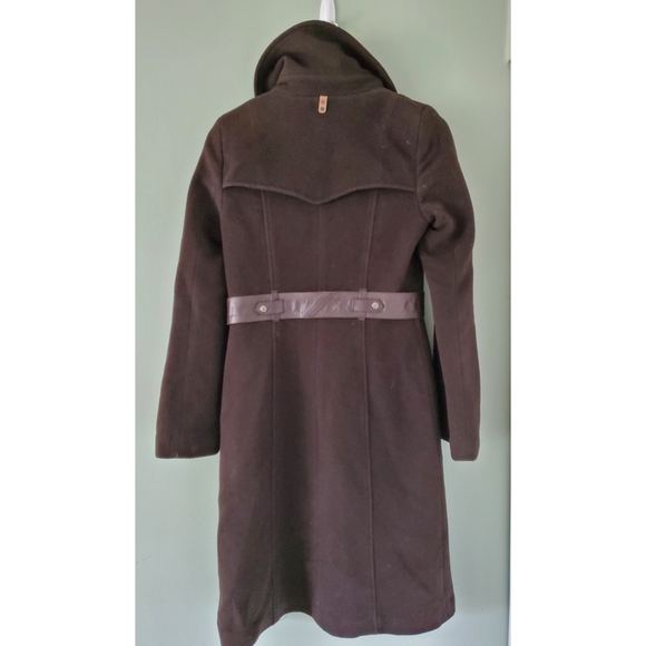 Mackage brown wool blend winter coat sz sm… - Picture 3 of 11
